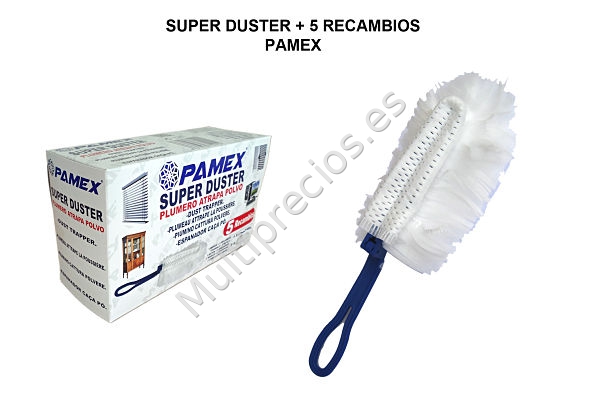 PLUMERO A SUPER DUSTER+5 RECAMBIOS PAMEX (0)