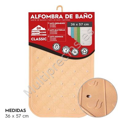 ALFOMBRA DE BAÑO 36x57 CM BEIGE (0)