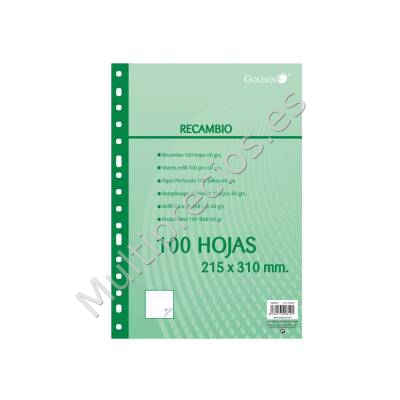 RECAMBIO A4 HORIZONTAL 100H  MULTIT (0)