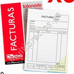 BLOC TALONARIOS FACTURAS ZP-410A (10)