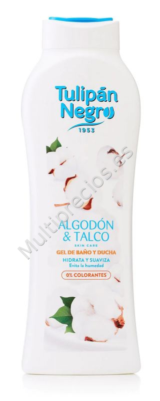 GEL 650ML ALGODON-TALCO TULIPAN NEGRO (0)