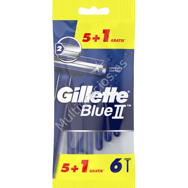 MAQUINILLA AFEITAR GILLETTE 5+1UD BLUE I (0)