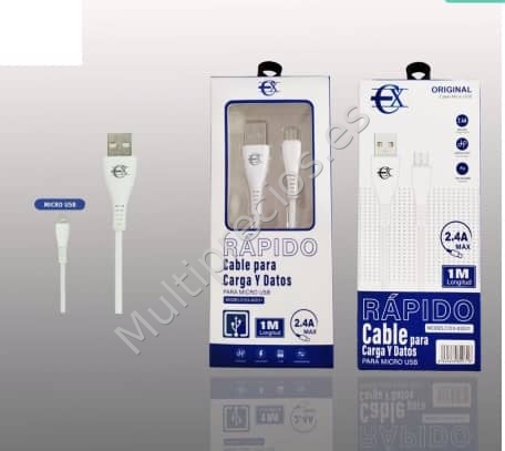 CABLE USB V8 EX (10U) (0)