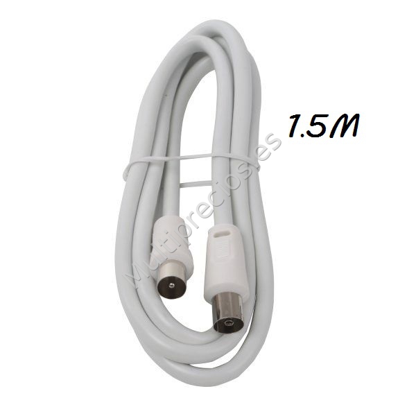 CABLE 1.5M TV BLANCO (0)