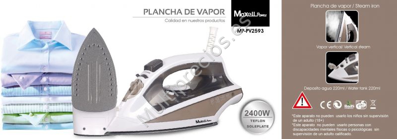 PLANCHA DE VAPOR MPPV25593N-5747 (0)