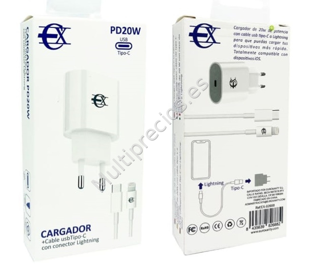CARGADOR PD20W+USB (5U) (0)