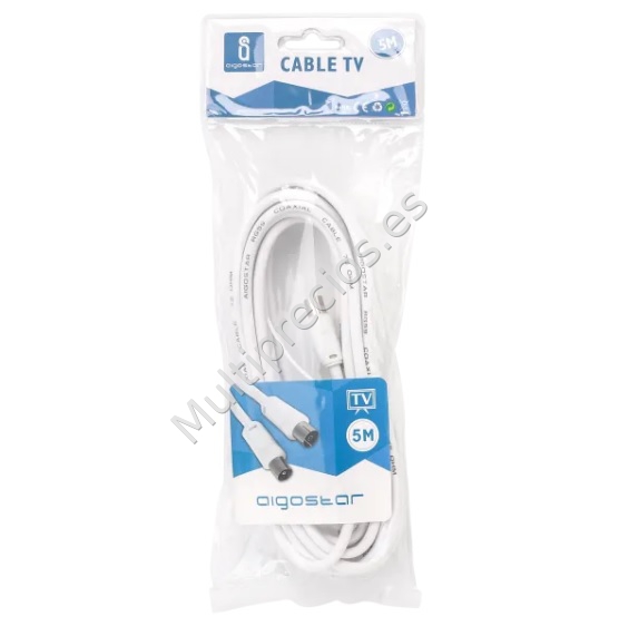 CABLE 5M TV BLANCO (0)