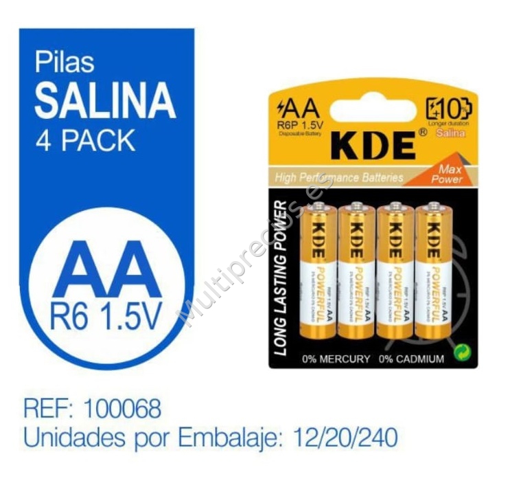 PILAS SALINAS 1.5V R6 AA (12)