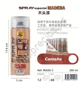 SPRAY 200ML MADERA CASTAÑO (0)