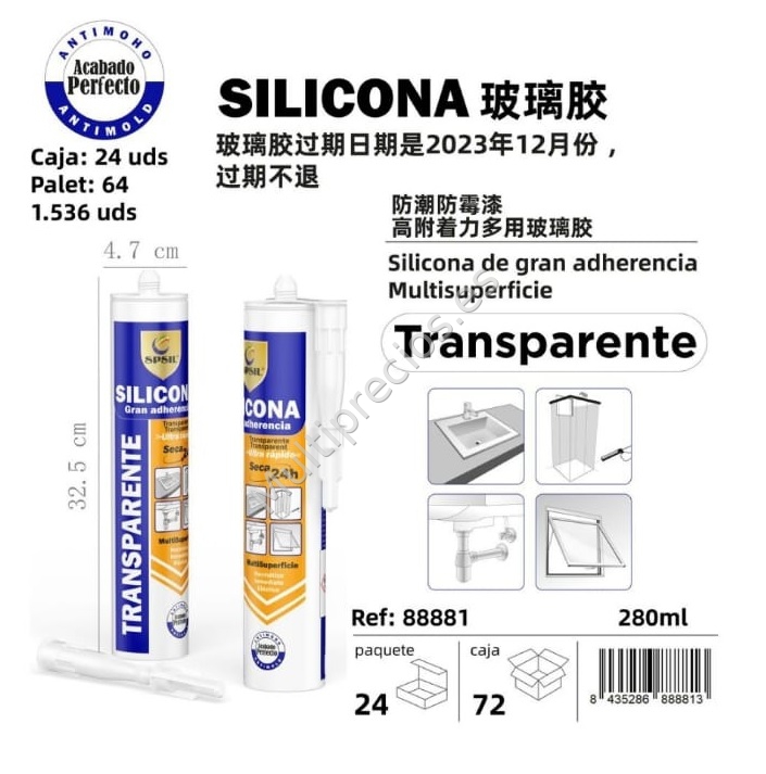 SILICONA 280ML TRANSPARENTE (0)