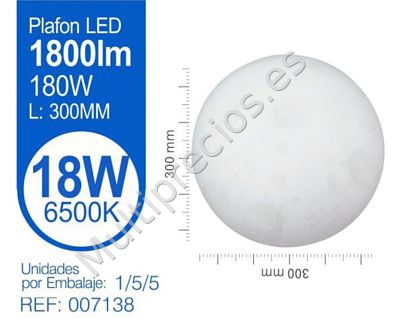 PLAFON LED 18W LUZ FRIA (0)