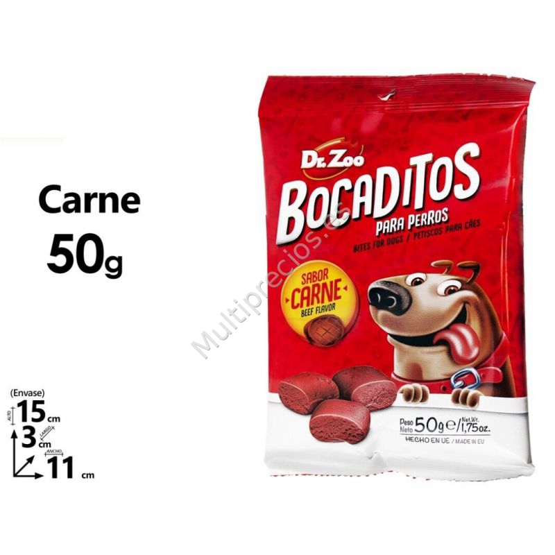 APERITIVO PERRO BOCADITOS CARNE 50G (0)