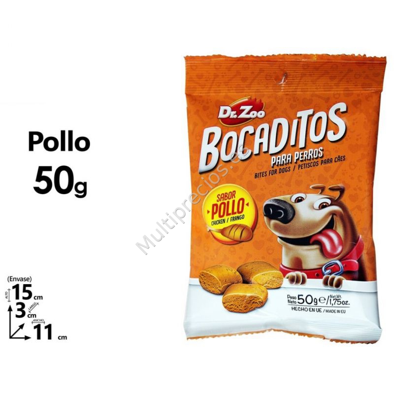 APERITIVO PERRO BOCADITOS POLLO 50G (0)