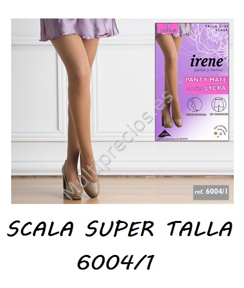 PANTY SCALA SUPER TALLA  LYCRA MATE (12)
