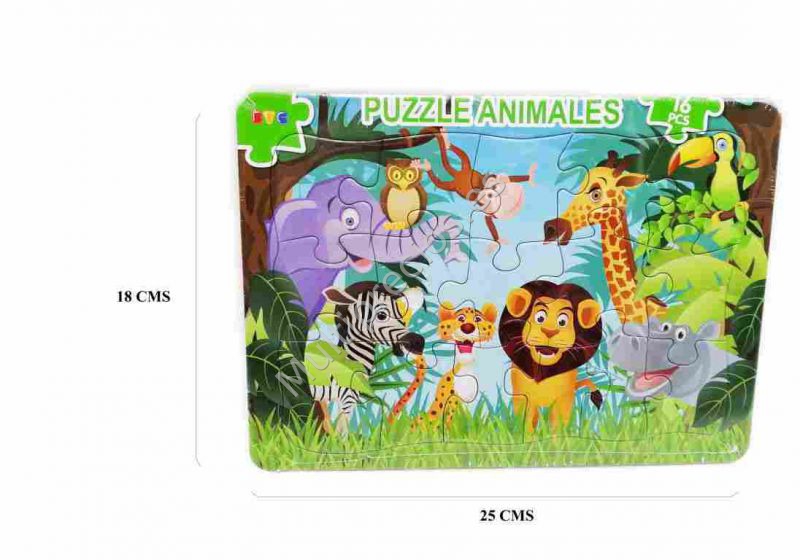 PUZZLE 16 PCS ANIMALES (0)