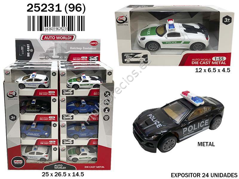 EXP. COCHES METAL POLICIA (24)(96) (0)
