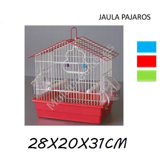 JAULA PAJARO 28X20X31 CM (0)