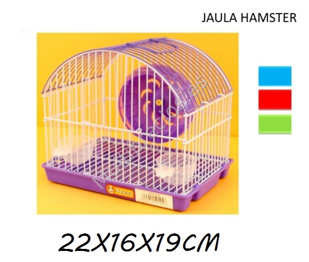 JAULA HAMSTER 22X16X19CM (0)