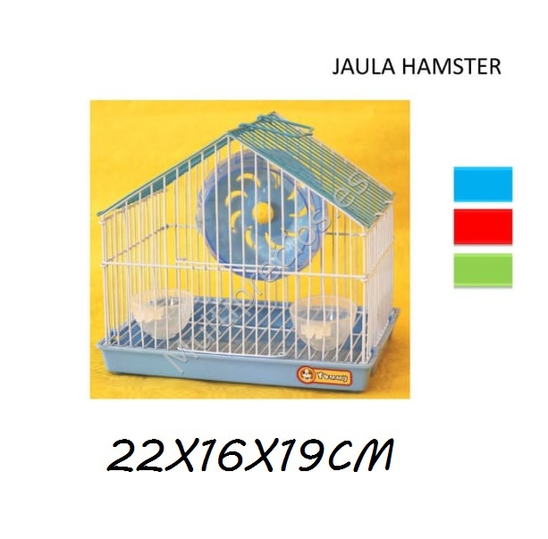 JAULAS HAMSTER 22X16X19CM (0)