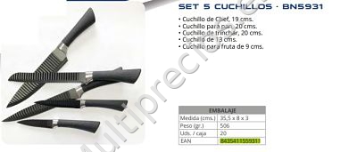 CUCHILLOS 5UND (0)