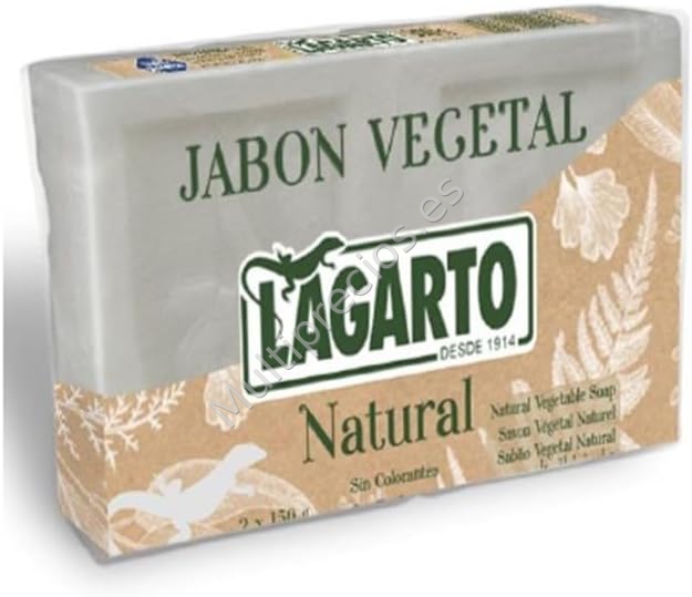 LAGARTO JABON VEGETAL 2X150GR 20UND (0)